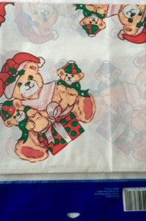 Table Cover - Plastic - Christmas Bears