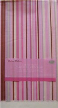 Blush Stripes - Table Cover - Plastic