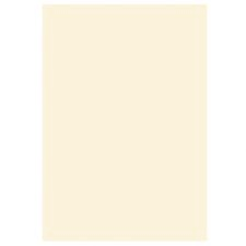 Table Cover - Paper - Rectangle - Cream