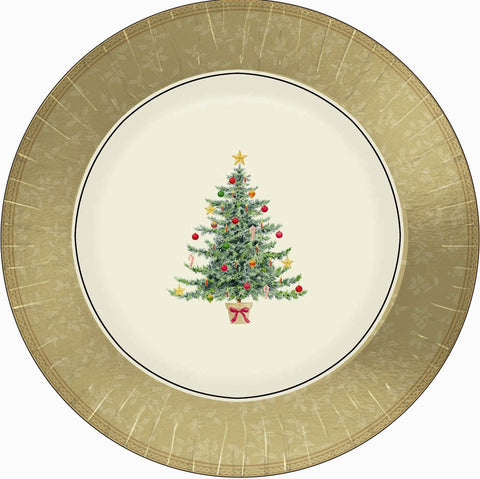 Classic Victorian Tree - Plate - 12"