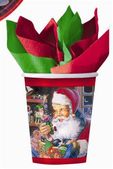 Santa's Workshop Cups - 9 oz