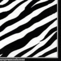 Zebra Pattern - Lunch Napkins - 36