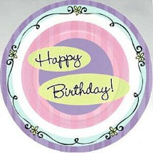 Forever Young Plates - 7" - Happy Birthday
