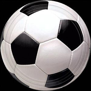 Soccer Fan Plates - 10.5"